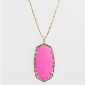 NWOT Kendra Scott Pink Pendant Necklace